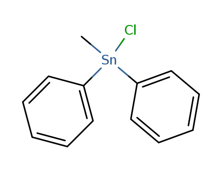 Molecular Structure of 4167-84-4 (Stannane, chloromethyldiphenyl-)
