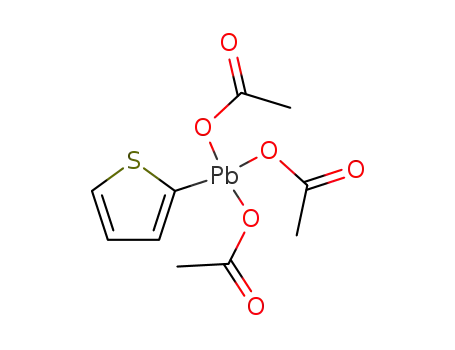 Tris(acetyloxy)(thiophen-2-yl)plumbane