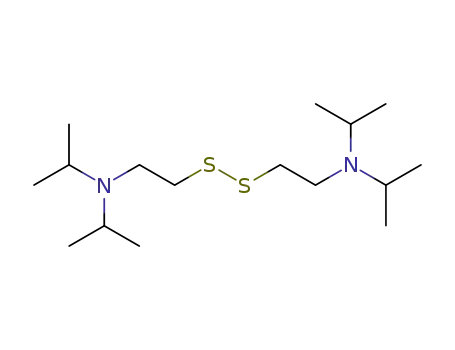 Molecular Structure of 65332-44-7 (BIS(2-DIISOPROPYLAMINOETHYL)DISULPHIDE)