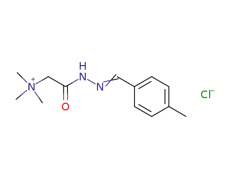 N,N,N-trimethyl-2-[(2E)-2-(4-methylbenzylidene)hydrazinyl]-2-oxoethanaminium