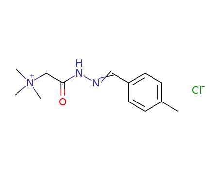 trimethyl-[[(4-methylphenyl)methylideneamino]carbamoylmethyl]azanium cas  7148-68-7