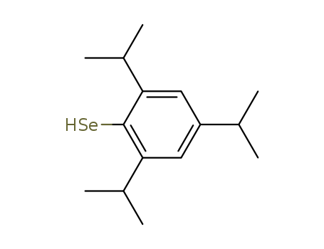 Molecular Structure of 114964-68-0 (Benzeneselenol, 2,4,6-tris(1-methylethyl)-)