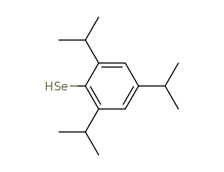 Molecular Structure of 114964-68-0 (Benzeneselenol, 2,4,6-tris(1-methylethyl)-)