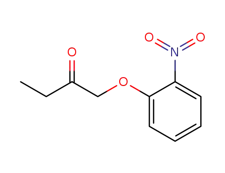 Molecular Structure of 113709-27-6 (2-Butanone, 1-(2-nitrophenoxy)-)