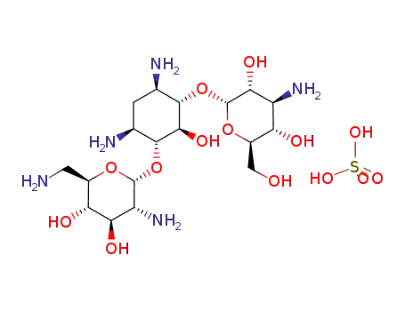 Molecular Structure of 29701-07-3 (KANAMYCIN B SULFATE)