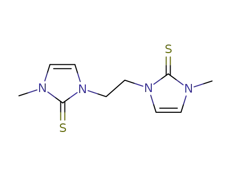 2H-Imidazole-2-thione, 1,1'-(1,2-ethanediyl)bis[1,3-dihydro-3-methyl-