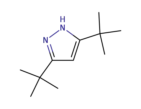 Molecular Structure of 1132-14-5 (3,5-DI-TERT-BUTYL-1H-PYRAZOLE)