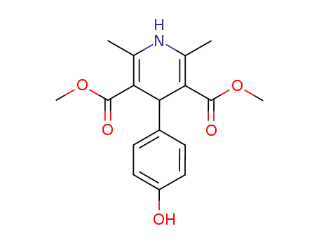 3,5-Pyridinedicarboxylic acid,  1,4-dihydro-4-(4-hydroxyphenyl)-2,6-dimethyl-, dimethyl ester
