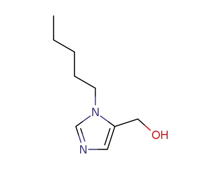 Molecular Structure of 226930-92-3 (1H-Imidazole-5-methanol, 1-pentyl-)