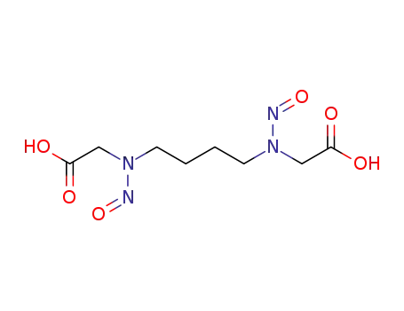 Molecular Structure of 7144-71-0 (2-[4-(carboxymethyl-nitroso-amino)butyl-nitroso-amino]acetic acid)