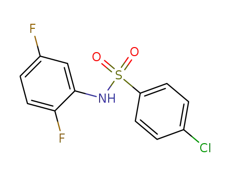 4-chloro-n-(2,5-difluorophenyl)benzenesulfonamide