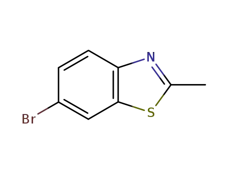 Molecular Structure of 5304-21-2 (6-BROMO-2-METHYL-1,3-BENZOTHIAZOLE)
