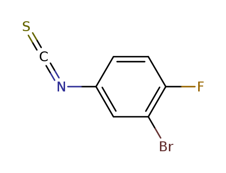 2-bromo-1-fluoro-4-isothiocyanatobenzene