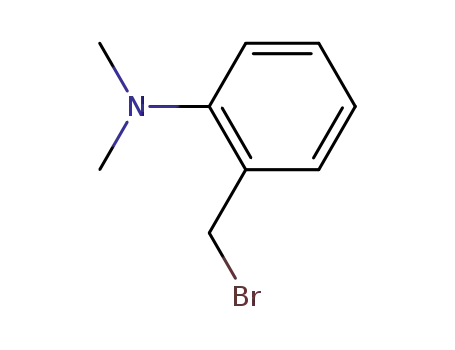 Molecular Structure of 117426-12-7 (2-(bromomethyl)-N,N-dimethylbenzenamine)