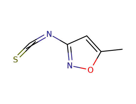 Molecular Structure of 321309-33-5 (5-METHYL-3-ISOXAZOLYL ISOTHIOCYANATE)