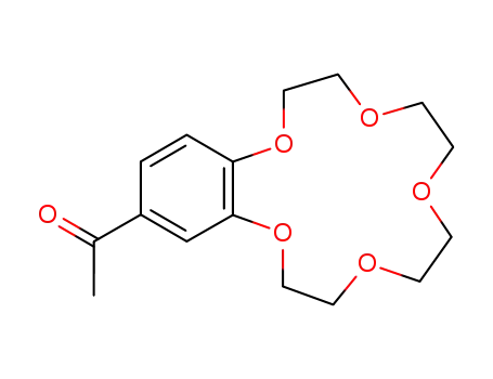 Ethanone,1-(2,3,5,6,8,9,11,12-octahydro-1,4,7,10,13-benzopentaoxacyclopentadecin-15-yl)-