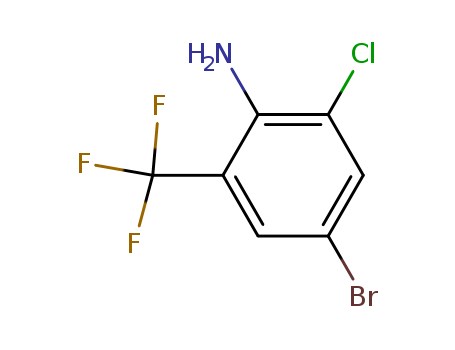 4-BROMO-2-CHLORO-6-(TRIFLUOROMETHYL)ANI& CAS No.870703-71-2