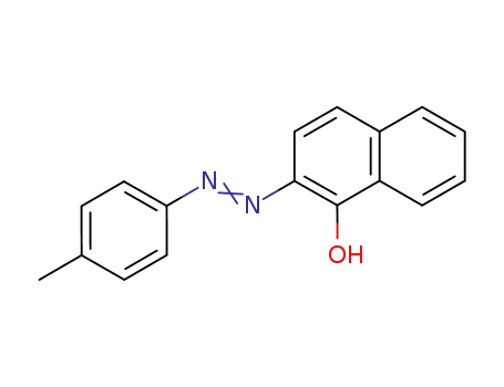 Molecular Structure of 5099-00-3 (1-Naphthalenol, 2-[(4-methylphenyl)azo]-)