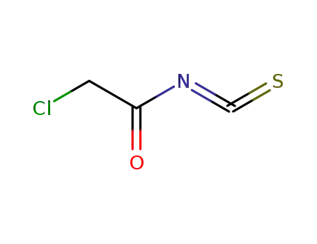 Molecular Structure of 19103-78-7 (Acetyl isothiocyanate, chloro-)