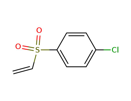 Molecular Structure of 5535-51-3 (4-Chlorophenyl(vinyl) sulfone)