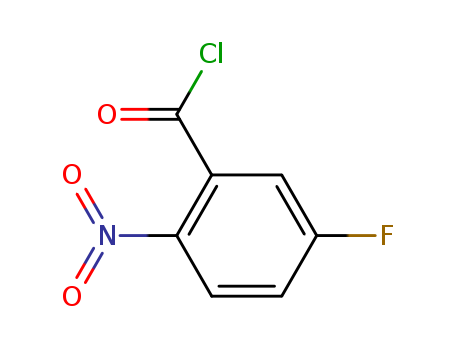 5-Fluoro-2-nitrobenzoyl chloride cas no. 394-02-5 98%