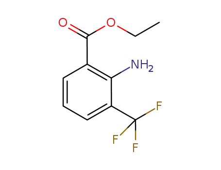 Molecular Structure of 1178318-66-5 (ETHYL 2-AMINO-3-(TRIFLUOROMETHYL)BENZOATE)