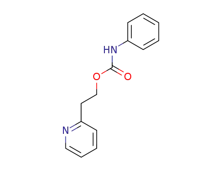 2-pyridin-2-ylethyl N-phenylcarbamate