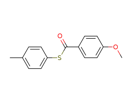 Benzenecarbothioic acid, 4-methoxy-, S-(4-methylphenyl) ester