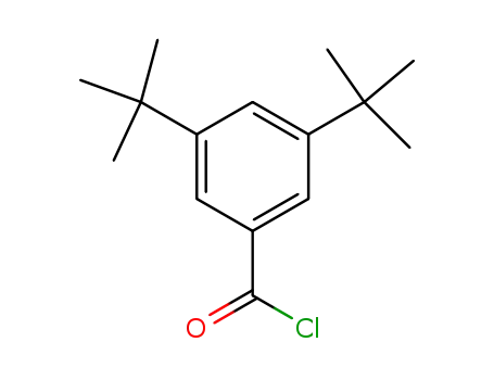 Molecular Structure of 14377-33-4 (Benzoyl chloride, 3,5-bis(1,1-dimethylethyl)-)