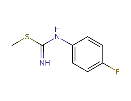Carbamimidothioic acid, (4-fluorophenyl)-, methyl ester