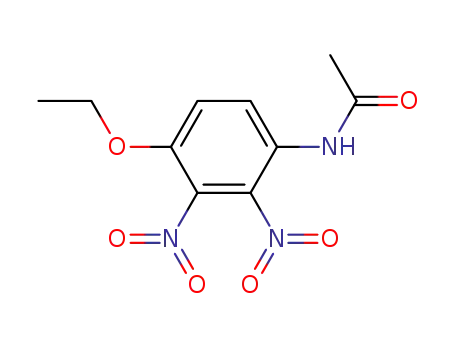 Molecular Structure of 1777-85-1 (N-{4-ethoxy-2,3-bisnitrophenyl}acetamide)