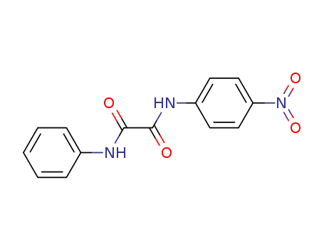 Molecular Structure of 22486-74-4 (Ethanediamide, N-(4-nitrophenyl)-N'-phenyl-)