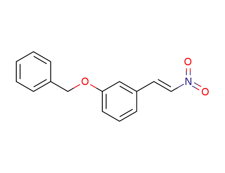 Benzene,1-(2-nitroethenyl)-3-(phenylmethoxy)- cas  24550-32-1
