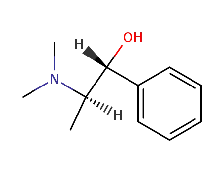 Molecular Structure of 14222-20-9 ((1R,2R)-(-)-N-METHYLPSEUDOEPHEDRINE)