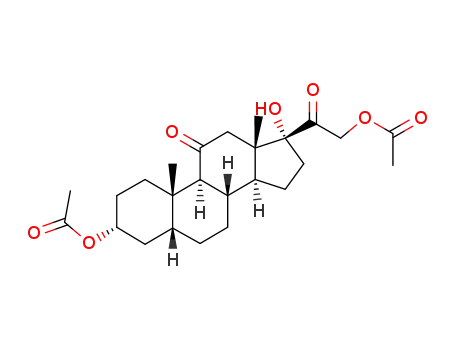 3alpha,17,21-trihydroxy-5beta-pregnane-11,20-dione 3,21-di(acetate)