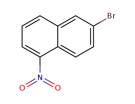 Molecular Structure of 102153-48-0 (6-bromo-1-nitronaphthalene)