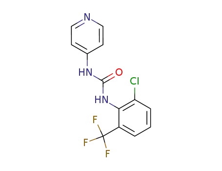 Urea, N-[2-chloro-6-(trifluoromethyl)phenyl]-N'-4-pyridinyl-