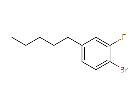 Benzene, 1-bromo-2-fluoro-4-pentyl-