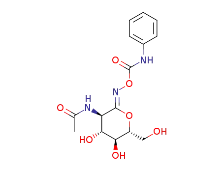 Molecular Structure of 132489-69-1 (O-[2-ACETAMIDO-2-DEOXY-D-GLUCOPYRANOSYLI)