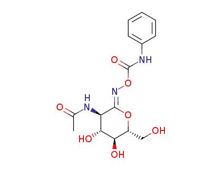 (1Z)-2-(Acetylamino)-2-deoxy-N-[[(phenylamino)carbonyl]oxy]-D-gluconimidic acid delta-lactone