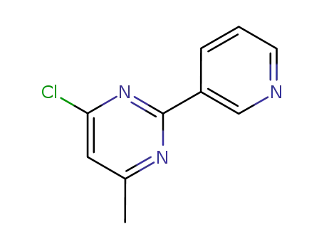 4-CHLORO-2-(3-PYRIDYL)-6-METHYL PYRIMIDINE