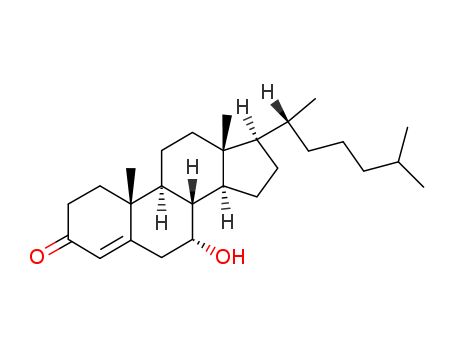 (7R,8S,9S,10R,13R,14S,17R)-7-hydroxy-10,13-dimethyl-17-[(2R)-6-methylheptan-2-yl]-1,2,6,7,8,9,11,12,14,15,16,17-dodecahydrocyclopenta[a]phenanthren-3-one