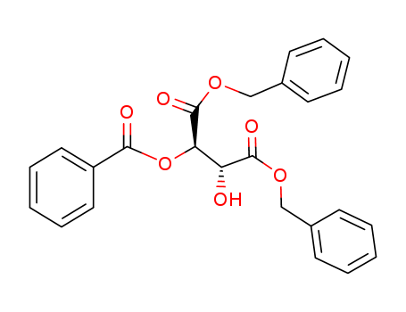 Butanedioic acid, 2-(benzoyloxy)-3-hydroxy-, bis(phenylmethyl) ester, (2R,3R)-