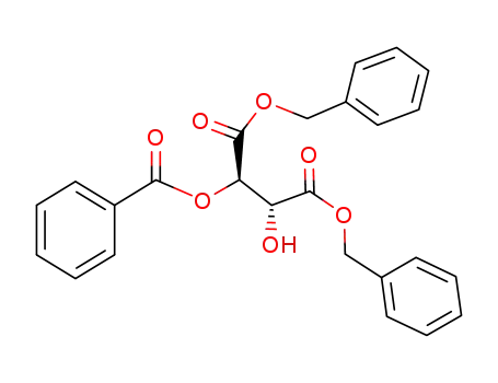Butanedioic acid, 2-(benzoyloxy)-3-hydroxy-, bis(phenylmethyl) ester, (2R,3R)-