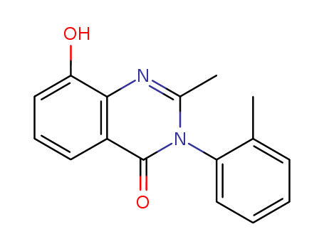 4(3H)-QUINAZOLINONE,8-HYDROXY-2-METHYL-3-(2-METHYLPHENYL)-