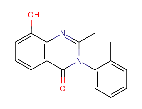 4(3H)-Quinazolinone,  8-hydroxy-2-methyl-3-(2-methylphenyl)-