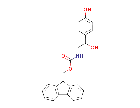 Carbamic acid, [2-hydroxy-2-(4-hydroxyphenyl)ethyl]-,
9H-fluoren-9-ylmethyl ester