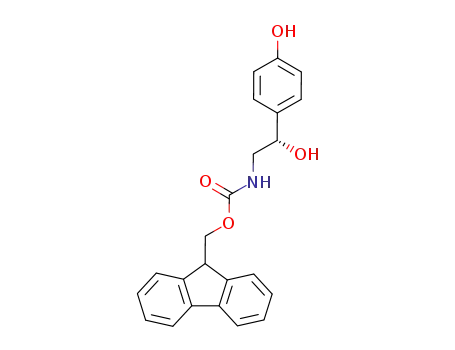Carbamic acid, [(2S)-2-hydroxy-2-(4-hydroxyphenyl)ethyl]-,
9H-fluoren-9-ylmethyl ester