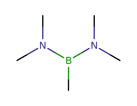 Molecular Structure of 6914-63-2 (N-(dimethylamino-methyl-boranyl)-N-methyl-methanamine)