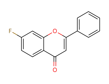 4H-1-Benzopyran-4-one,7-fluoro-2-phenyl-